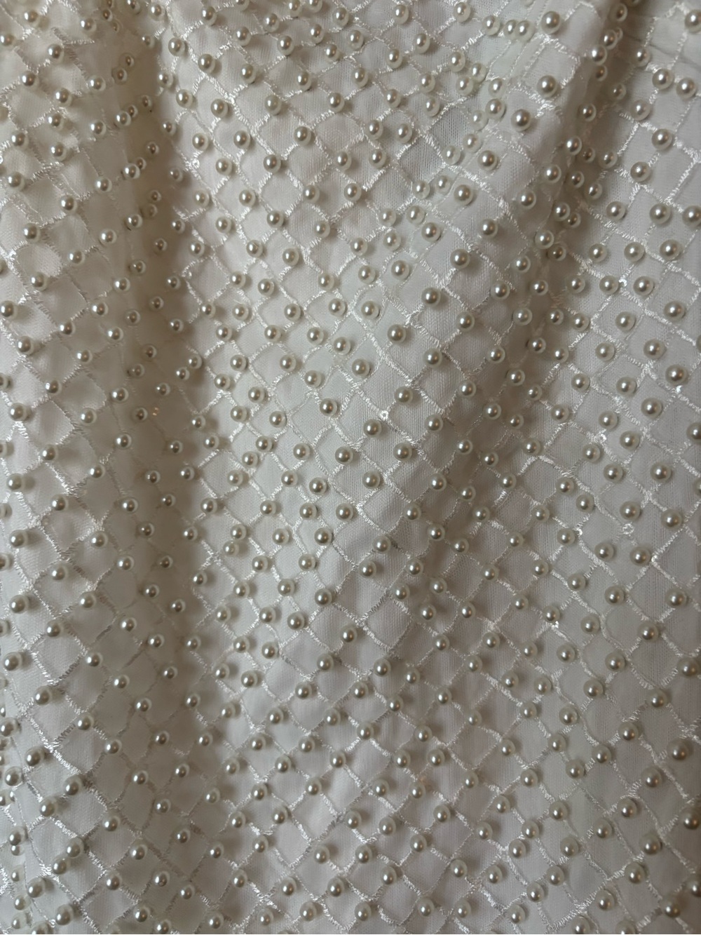 Pearl - Beaded Spaghetti-Strap Mini Dress - Picture 2 of 3